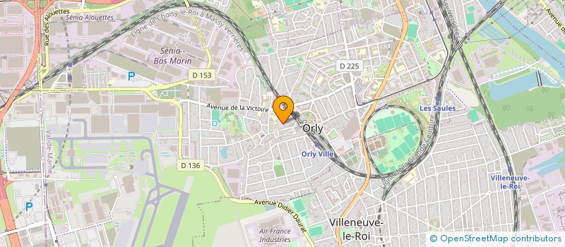 localisation de l'entreprise KN DRIVE  ORLY