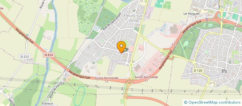 localisation de l'entreprise KN ENGINEERING à FLEURY-SUR-ORNE