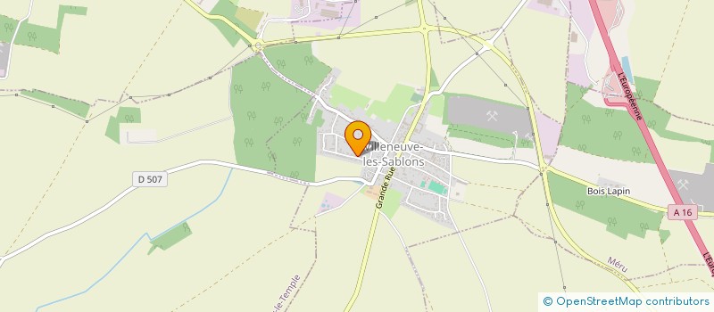 localisation de l'entreprise KN FORMATION  VILLENEUVE-LES-SABLONS