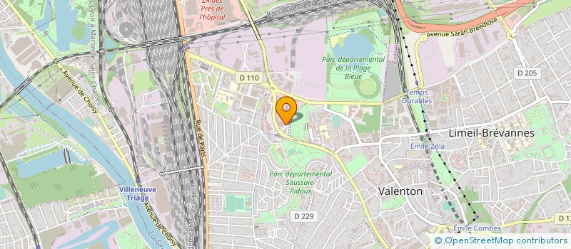 localisation de l'entreprise KN FRATERNITY à VALENTON