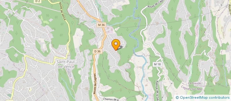 localisation de l'entreprise KN HOLDING  VENCE