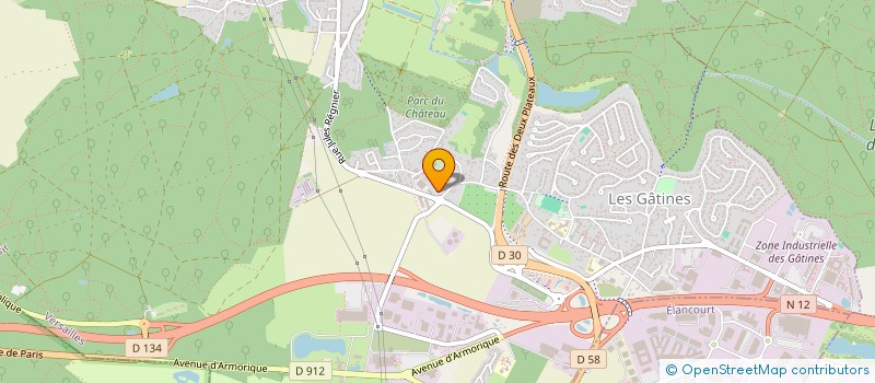 localisation de l'entreprise KN IMMO  PLAISIR