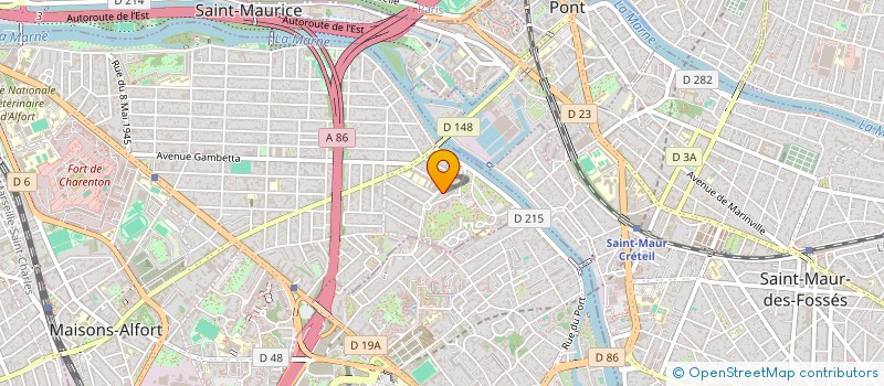 localisation de l'entreprise KN IMMO à MAISONS-ALFORT