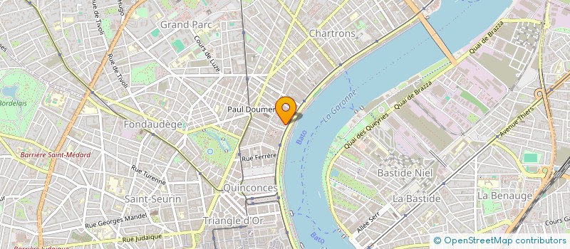 localisation de l'entreprise KN PROMOTIONS à BORDEAUX