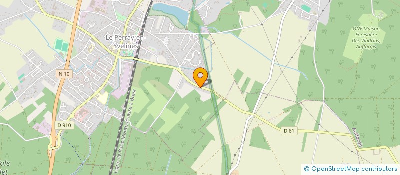 localisation de l'entreprise KN RENOV78  LE PERRAY-EN-YVELINES