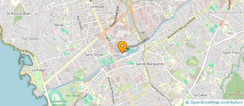 localisation de l'entreprise KN SECURITE à MARSEILLE