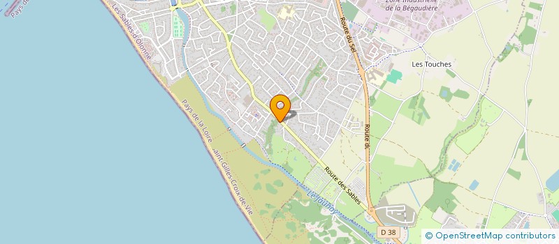 localisation de l'entreprise KN SG à SAINT-GILLES-CROIX-DE-VIE