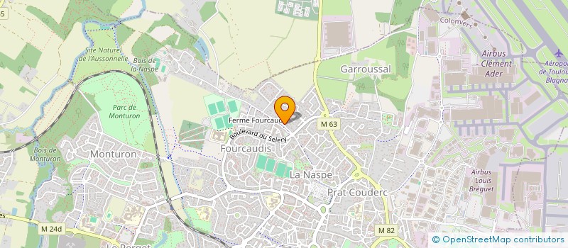 localisation de l'entreprise KN TRANSLEV à COLOMIERS
