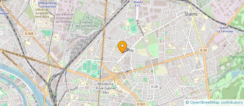 localisation de l'entreprise KN TRANSPORT à PIERREFITTE-SUR-SEINE