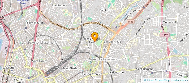 localisation de l'entreprise KN2J à MARSEILLE