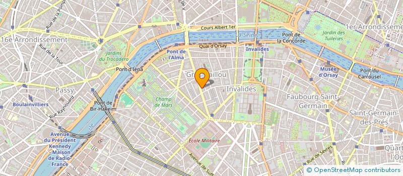 localisation de l'entreprise KNA-BND LAND CITIES, SAS  PARIS