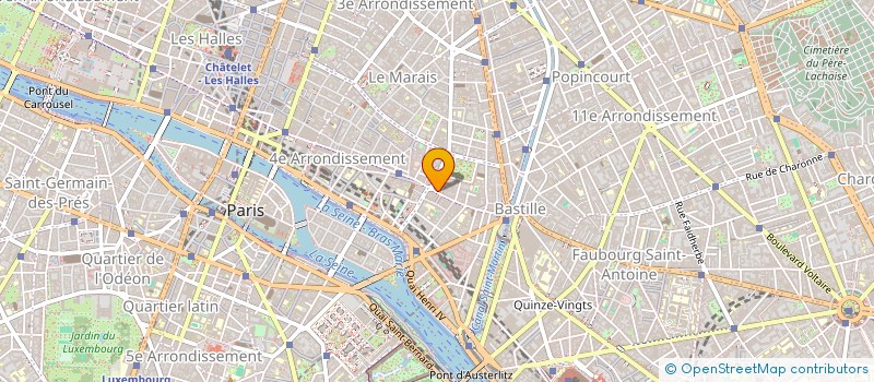 localisation de l'entreprise KNAF PROD  PARIS