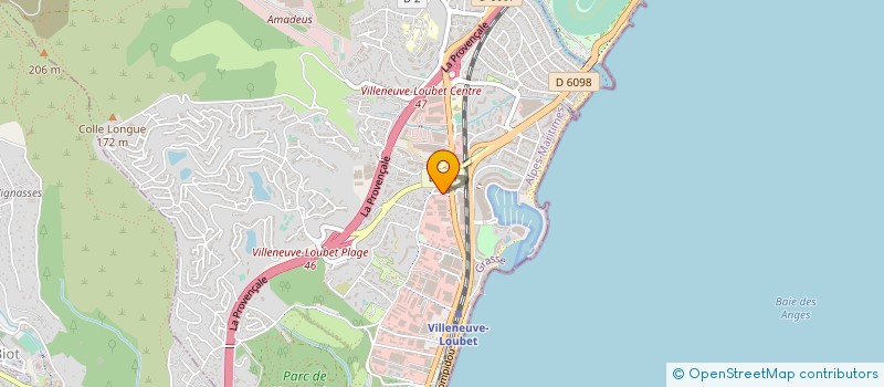 localisation de l'entreprise KNAP à VILLENEUVE-LOUBET