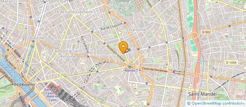 localisation de l'entreprise KNAPP  DESIGN  PARIS