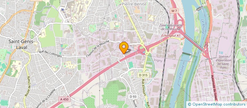 localisation de l'entreprise KNB BAT  IRIGNY