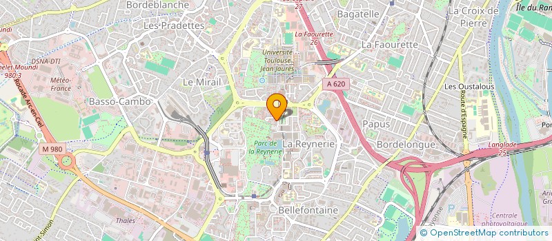 localisation de l'entreprise KNC PROPRETE ET SERVICES à TOULOUSE