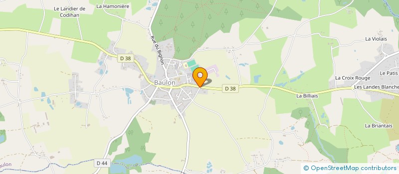 localisation de l'entreprise KNCT WESTER  BAULON