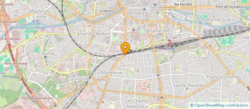 localisation de l'entreprise KND LOC  RENNES