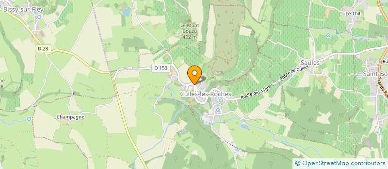 localisation de l'entreprise KNEEZ à CULLES-LES-ROCHES