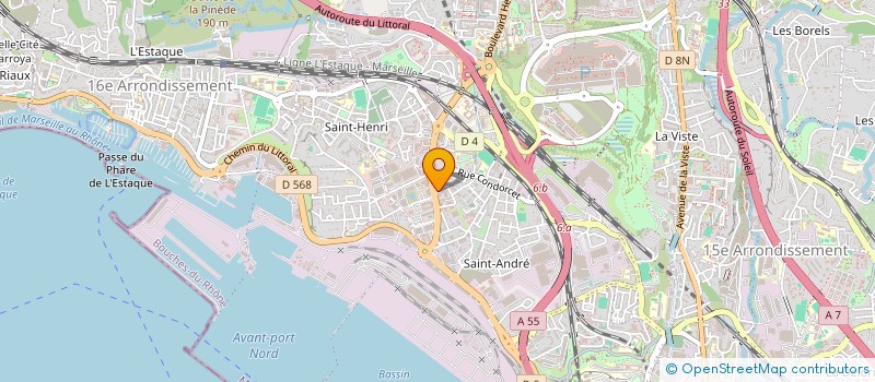 localisation de l'entreprise KNEISS INVEST à MARSEILLE