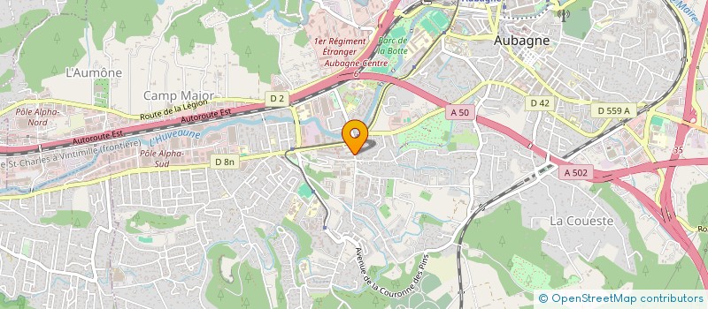 localisation de l'entreprise KNEPP-ELEC à AUBAGNE