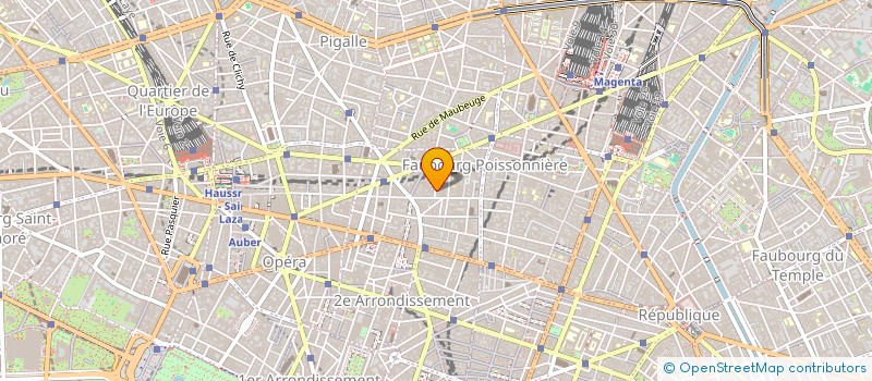 localisation de l'entreprise KNESSETH RAV DAVID BERDAH  PARIS