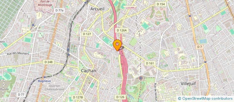 localisation de l'entreprise KNI SERVICES  CACHAN