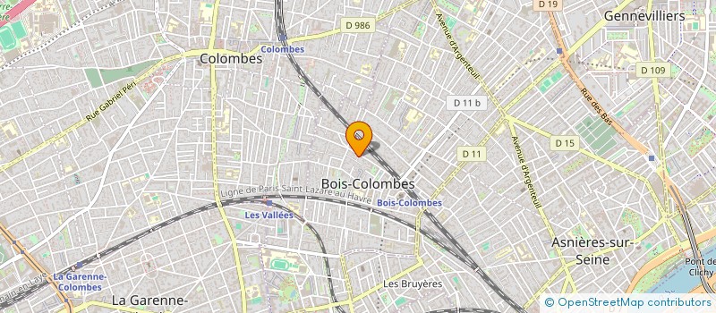 localisation de l'entreprise KNIGHT à BOIS-COLOMBES