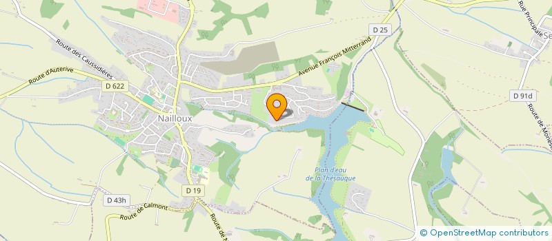 localisation de l'entreprise KNIGHT SKILLS  NAILLOUX