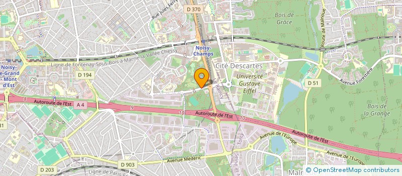 localisation de l'entreprise KNIGHTFALL  NOISY-LE-GRAND