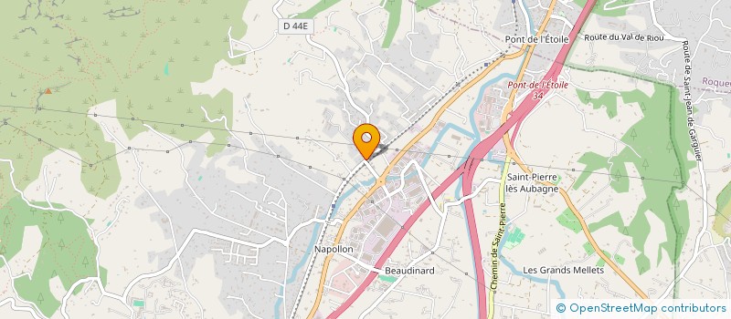 localisation de l'entreprise KNIPPING ET FILS à AUBAGNE