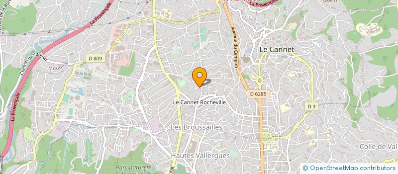 localisation de l'entreprise KNIPPING FERMETURES à LE CANNET