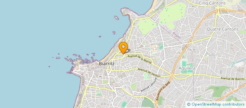 localisation de l'entreprise KNJ EPIL à BIARRITZ