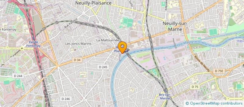 localisation de l'entreprise KNK INGENIERIE à NEUILLY-PLAISANCE