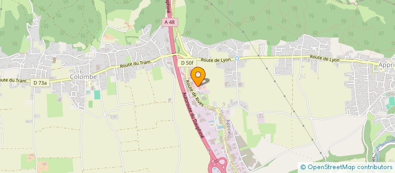 localisation de l'entreprise KNK INVEST  APPRIEU