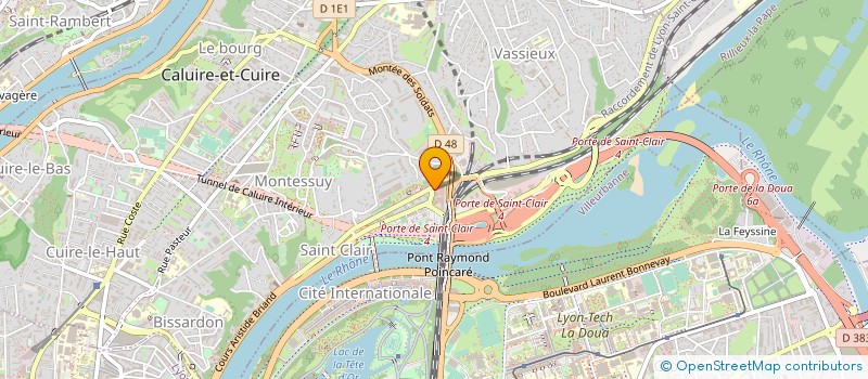 localisation de l'entreprise KNK SERVICES  CALUIRE-ET-CUIRE