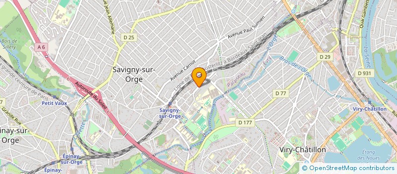 localisation de l'entreprise KNK SHOP  SAVIGNY-SUR-ORGE