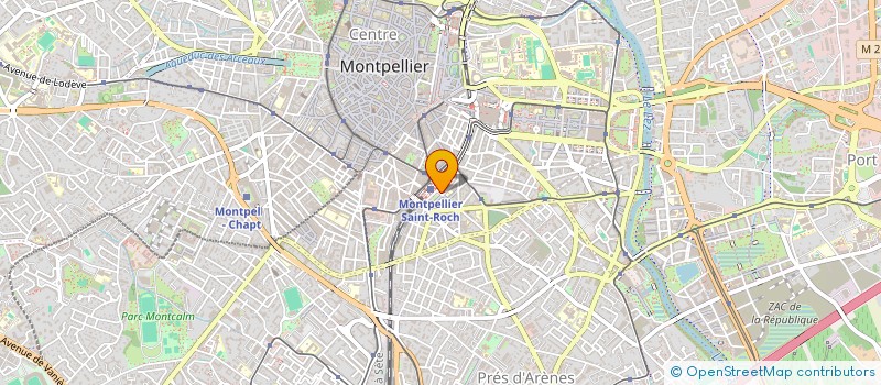 localisation de l'entreprise KNL à MONTPELLIER