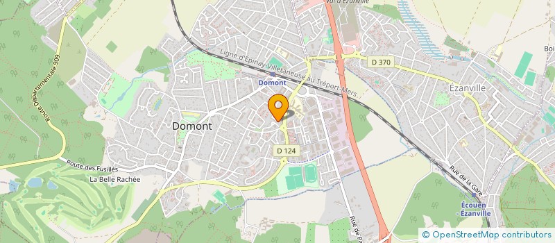 localisation de l'entreprise KNL IMMO  DOMONT