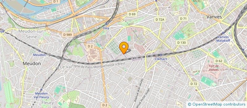 localisation de l'entreprise KNL & PARENTS à ISSY-LES-MOULINEAUX