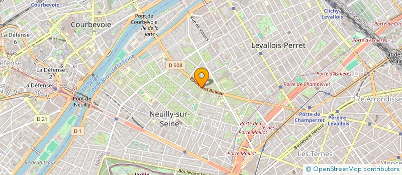 localisation de l'entreprise KNM DIFFUSION à NEUILLY-SUR-SEINE