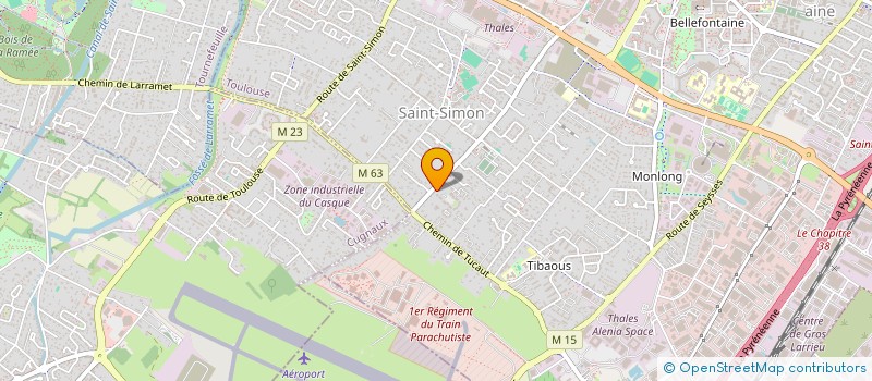 localisation de l'entreprise KNM EXPRESS à TOULOUSE