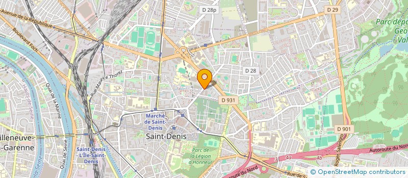 localisation de l'entreprise KNM TRADING SARL  SAINT-DENIS