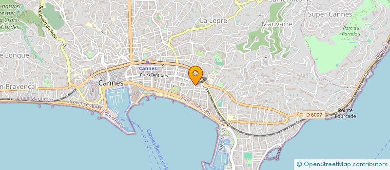 localisation de l'entreprise KNN ESTATE à CANNES