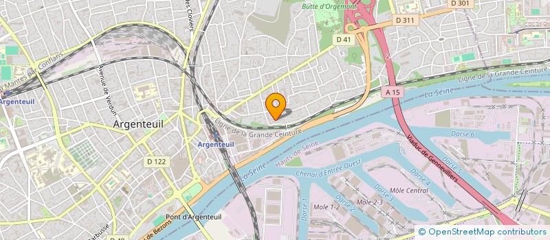 localisation de l'entreprise KNNL  ARGENTEUIL