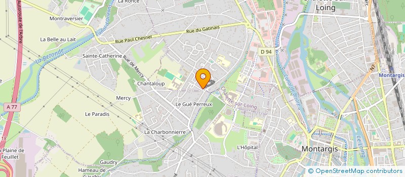 localisation de l'entreprise KNO  CHALETTE-SUR-LOING