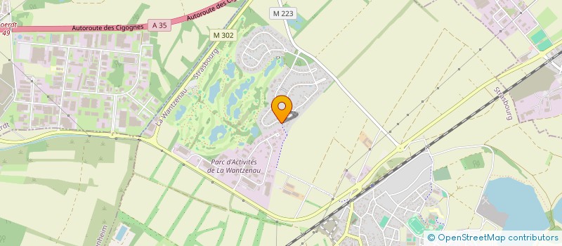 localisation de l'entreprise KNOCH  LA WANTZENAU