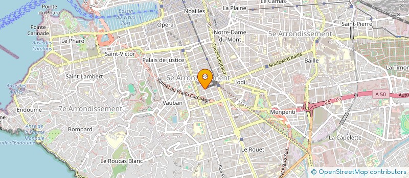 localisation de l'entreprise KNOSSOS  MARSEILLE