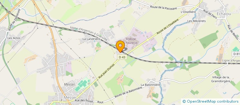 localisation de l'entreprise KNOSSOS à MESSEI
