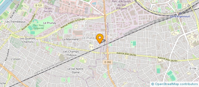 localisation de l'entreprise KNOSUC  SARTROUVILLE